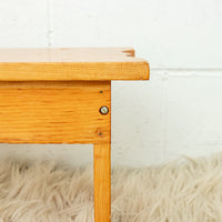 Wood Stool