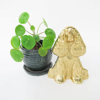 Brass Cocker Spaniel Dog Door Stop