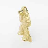 Brass Cocker Spaniel Dog Door Stop