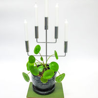 Minkey Minkey Silver Mod Chandelier Candle Holder