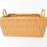 Woven Wicker Storage Basket