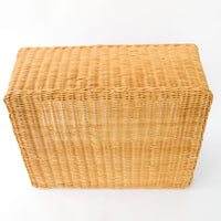 Woven Wicker Storage Basket