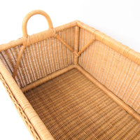 Woven Wicker Storage Basket