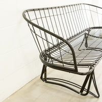 Rocking Mid-century Patio Sofa