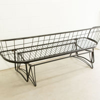 Rocking Mid-century Patio Sofa