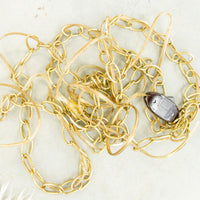 Midcentury Swag Pendant Lamp Frosted Amber Glass