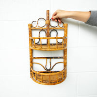 Two Tier Bamboo Shelf