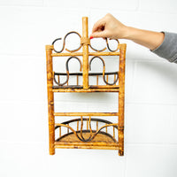 Two Tier Bamboo Shelf