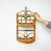 Two Tier Bamboo Shelf