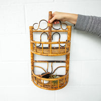 Two Tier Bamboo Shelf