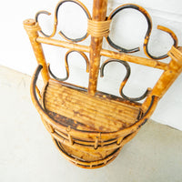 Two Tier Bamboo Shelf