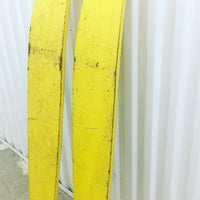 Vintage Voit Black and Yellow Children's Water Skis