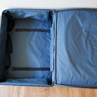 Tweed Hartmann Suitcases with Leather Accents (SOLD SEPARATELY)