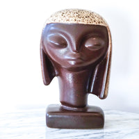 Howard Pierce Sculptural Ceramic Head Bust