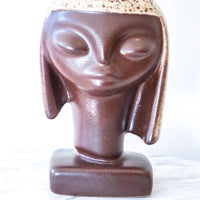 Howard Pierce Sculptural Ceramic Head Bust