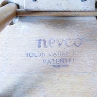 Nevco Wood Folding Camp Stool (6 Available - Sold Separately)