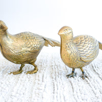 Brass Birds - Set of two