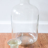 Clear Glass Jug Demijohn