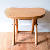 Nevco Wood Folding Camp Stool (6 Available - Sold Separately)