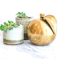 Vintage Decorative Solid Brass Apple