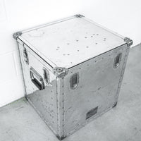 Authentic Silver Aviators Navy Military Trunk