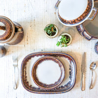 Danish Ceramic Stoneware Dish Set Made in Denmark