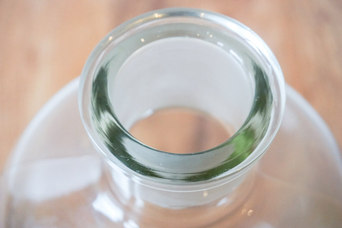 Clear Glass Jug Demijohn