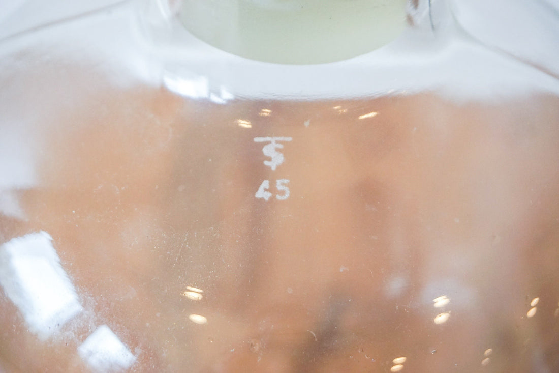 Clear Glass Jug Demijohn