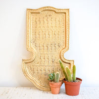 Mixed Metal Brass Tray