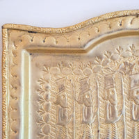 Mixed Metal Brass Tray