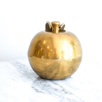 Vintage Decorative Solid Brass Apple