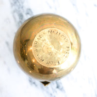 Vintage Decorative Solid Brass Apple