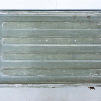 Aluminum Industrial Vintage Latching Military Metal Medic Box with Original Hardware and Graphics