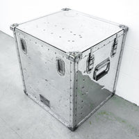 Authentic Silver Aviators Navy Military Trunk