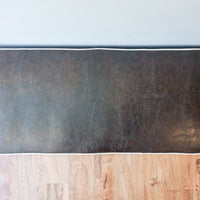 Midcentury Bench Stool Naugahyde