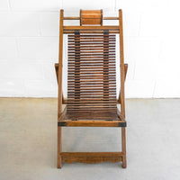 Folding Teak Lounge Chair from Thailand