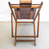 Folding Teak Lounge Chair from Thailand