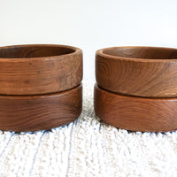 Wood Salad Bowl Set of Five
