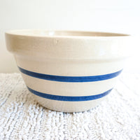 Roseville Crock Pottery Bowl Pitcher and Utensil Holder (Sold Separately)