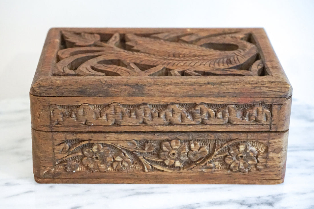 Teak Wood Box Made in India