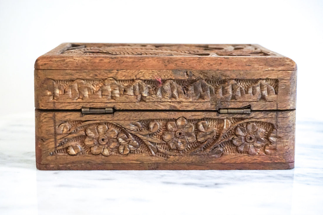 Teak Wood Box Made in India