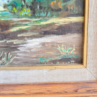 Mount Adams Landscape Painting Framed Wall Art