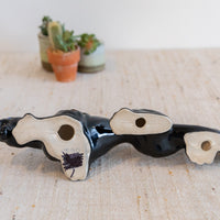 Ceramic Panther Sculpture Statue