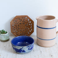 Clay Stoneware Water Pitcher