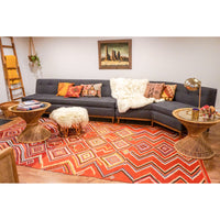 Turkish Kilim Wool Area Rug