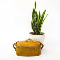 Ceramic Clay Pot with Lid