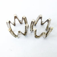 Set of 2 Dansk Silver Plated Candle Holders - Made in France