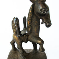Donkey Cigarette Holder - Antique Cast Metal