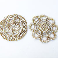 Shell Trivet Set of Two