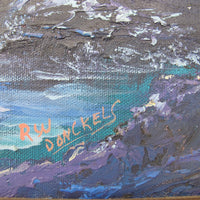 Ocean Landscape Painting Framed Wall Art